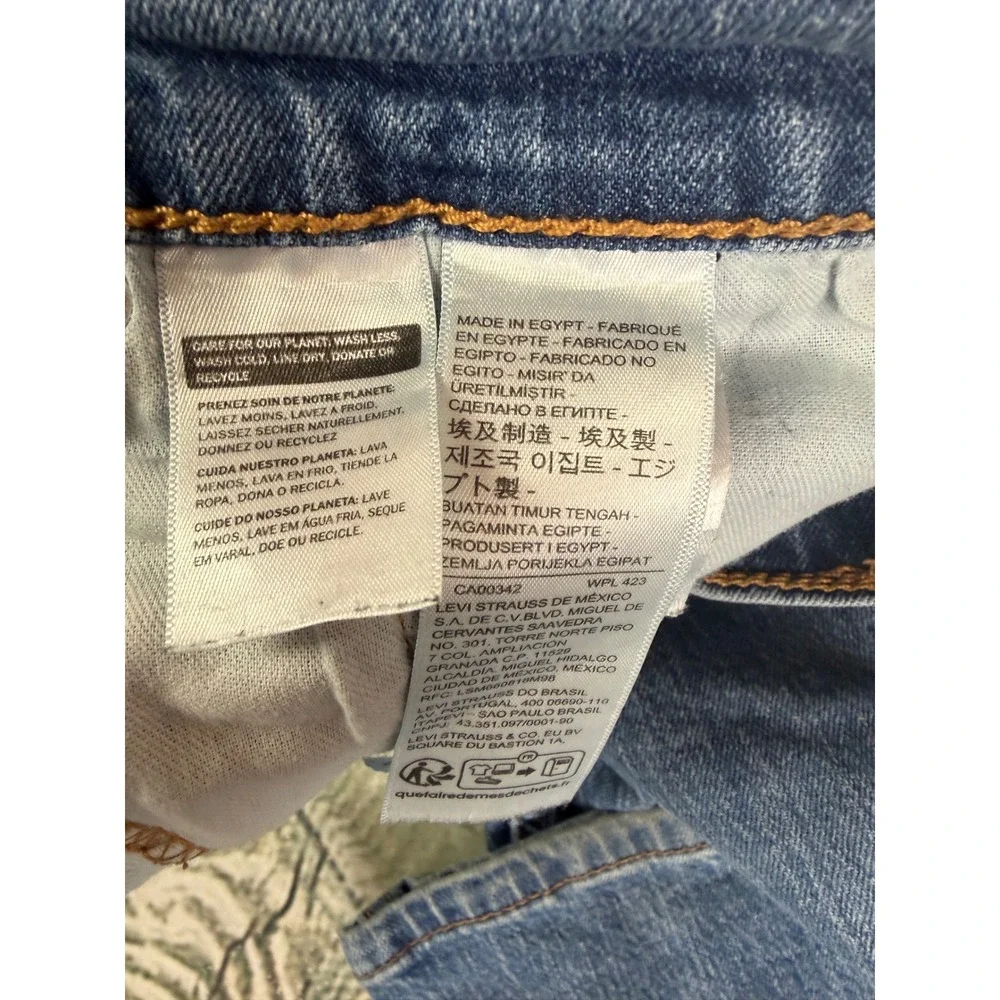Levi's 541 Athletic Taper Blue Denim Jeans Mens 36x32 Medium Wash